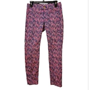 Lilly Pulitzer Kelly Skinny Ankle Pant Mandavilla Slathouse Stripe Size 2
